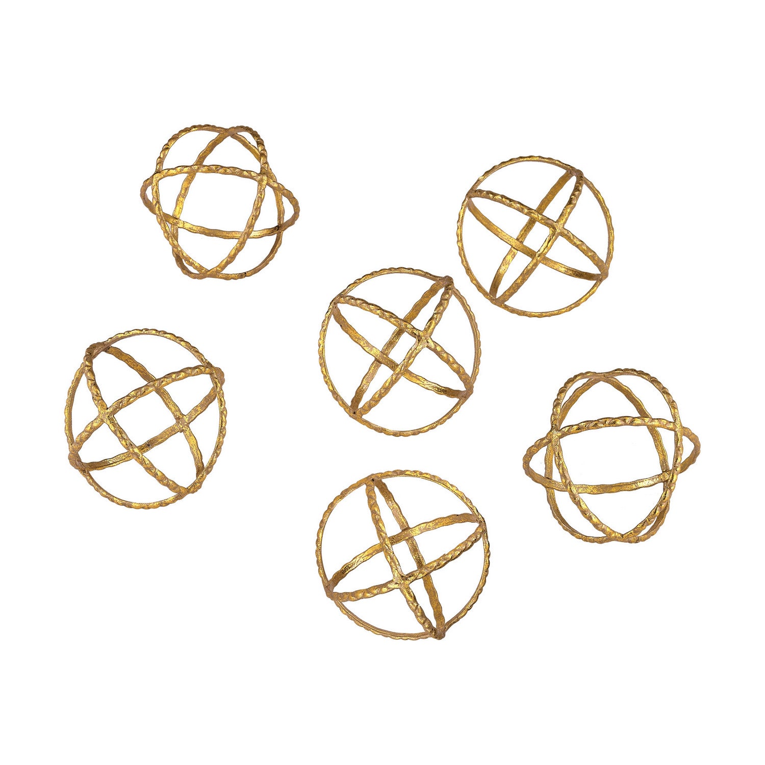 ELK Home - 351-10174/S6 - Orb - Set of 6 - Kule - Gold