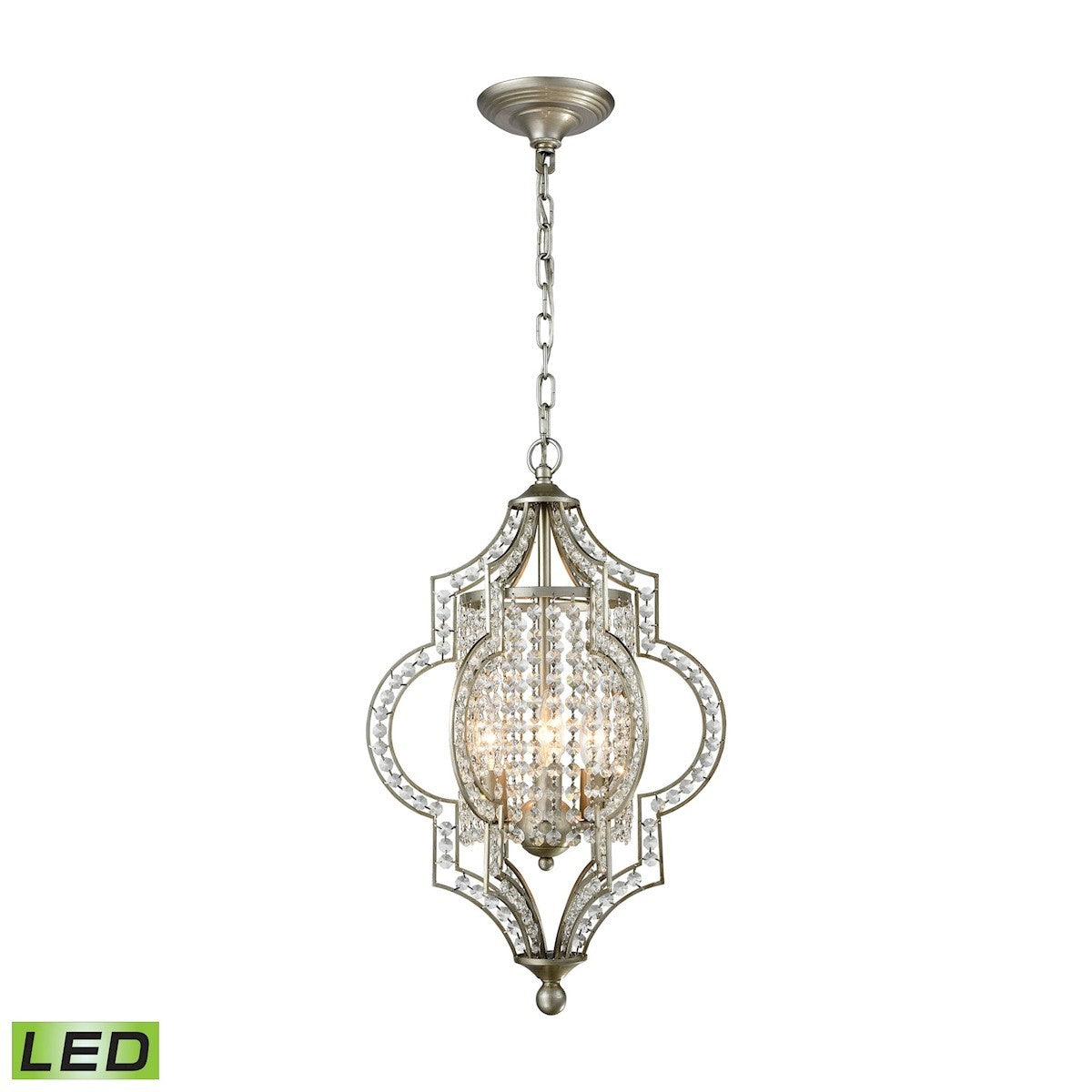 ELK Home - 16270/3-LED - LED Chandelier - Gabrielle - Aged Silver