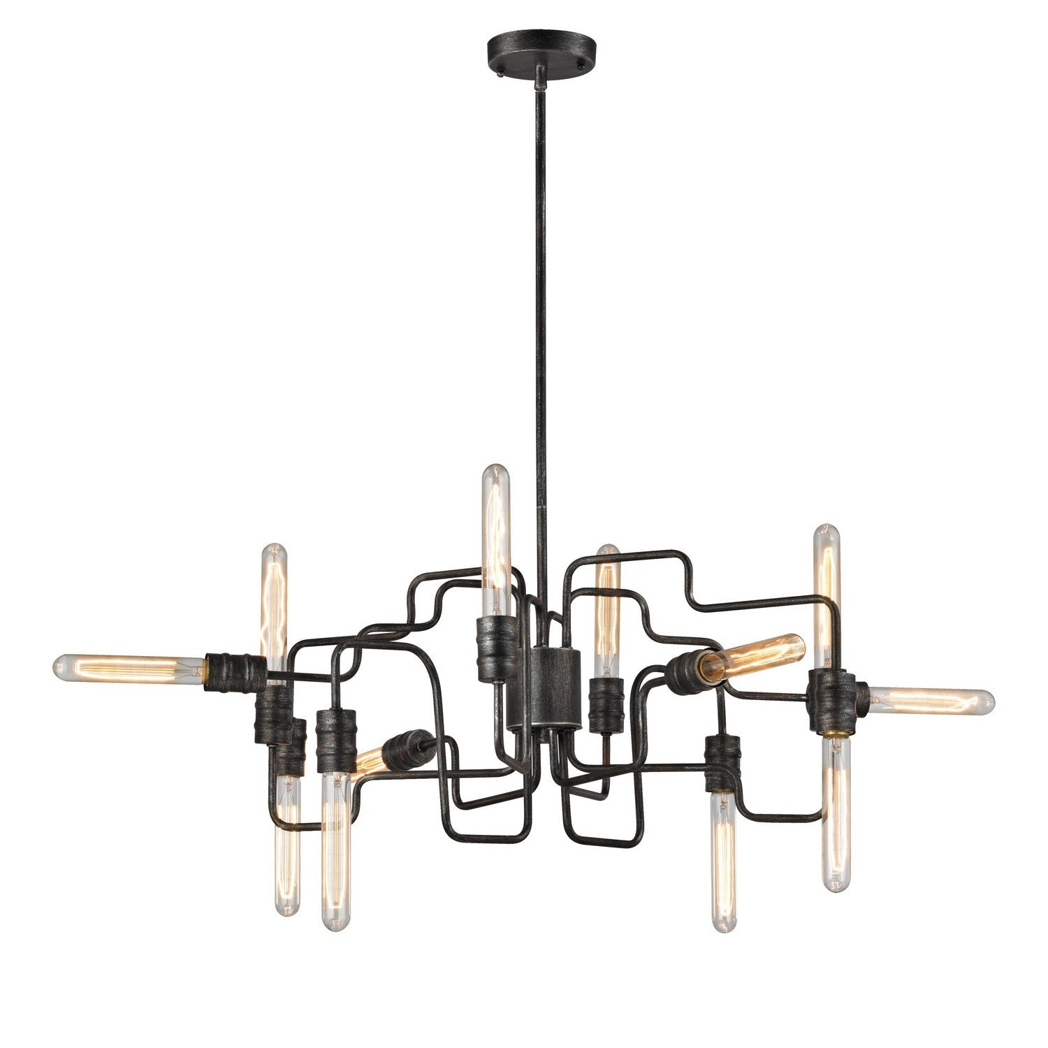 ELK Home - 31992/12 - 12 Light Chandelier - Transit - Silvered Graphite