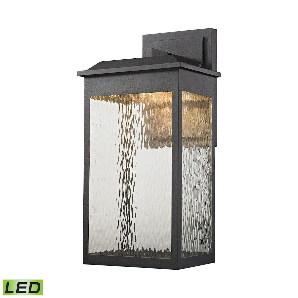 ELK Home - 45202/LED - LED Outdoor Wall Sconce - Newcastle - Textured Matte Black