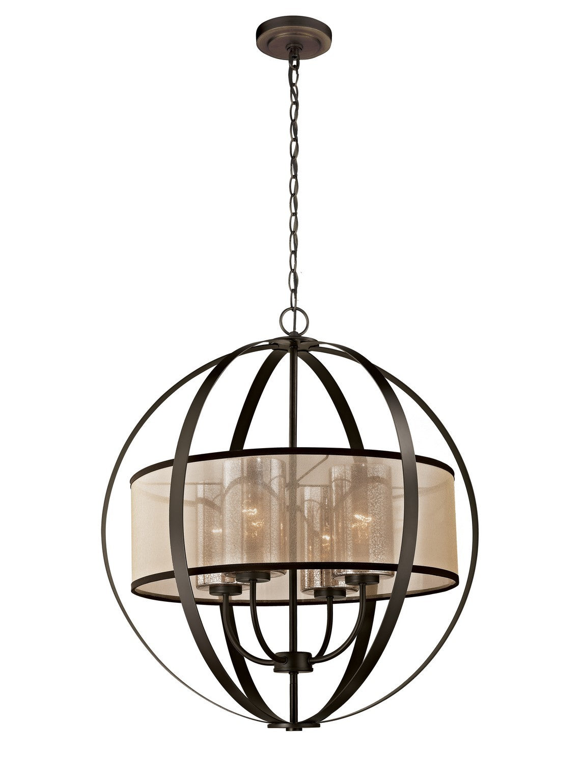 ELK Home - 57029/4 - Four Light Chandelier - Diffusion - Oil Rubbed Bronze