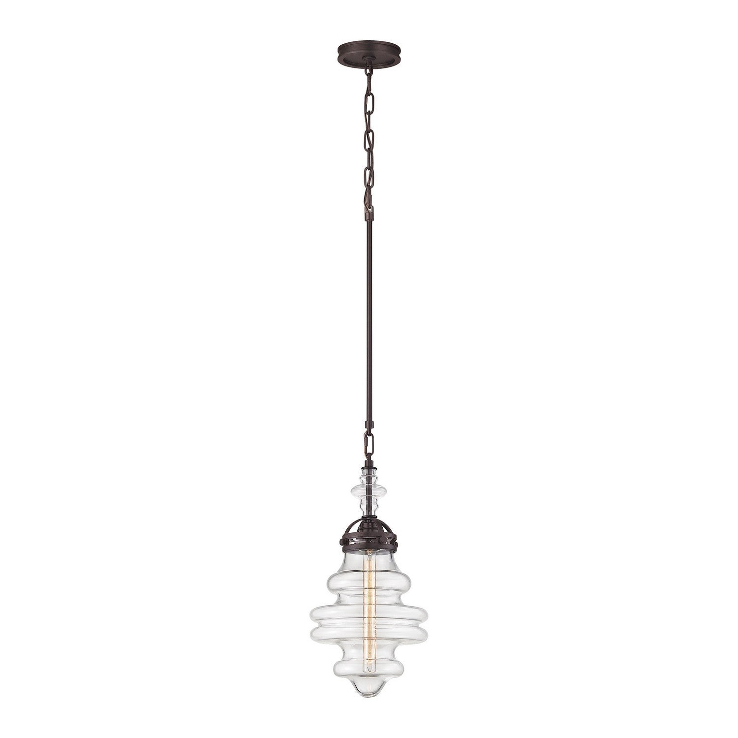 ELK Home - 66127/1 - One Light Mini Pendant - Gramercy - Oil Rubbed Bronze