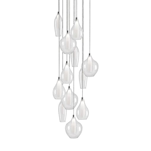 Kuzco Lighting - MP3012 - LED Pendant - Victoria - Chrome