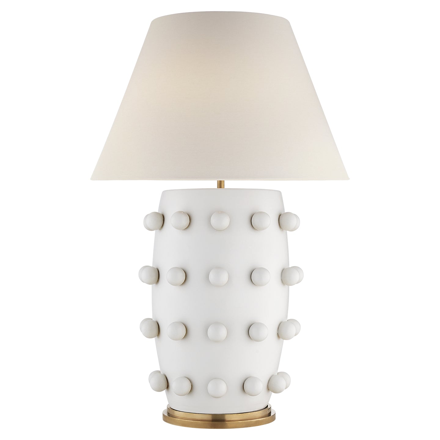 Visual Comfort Signature - KW 3032PW-L - One Light Table Lamp - Linden - Plaster White