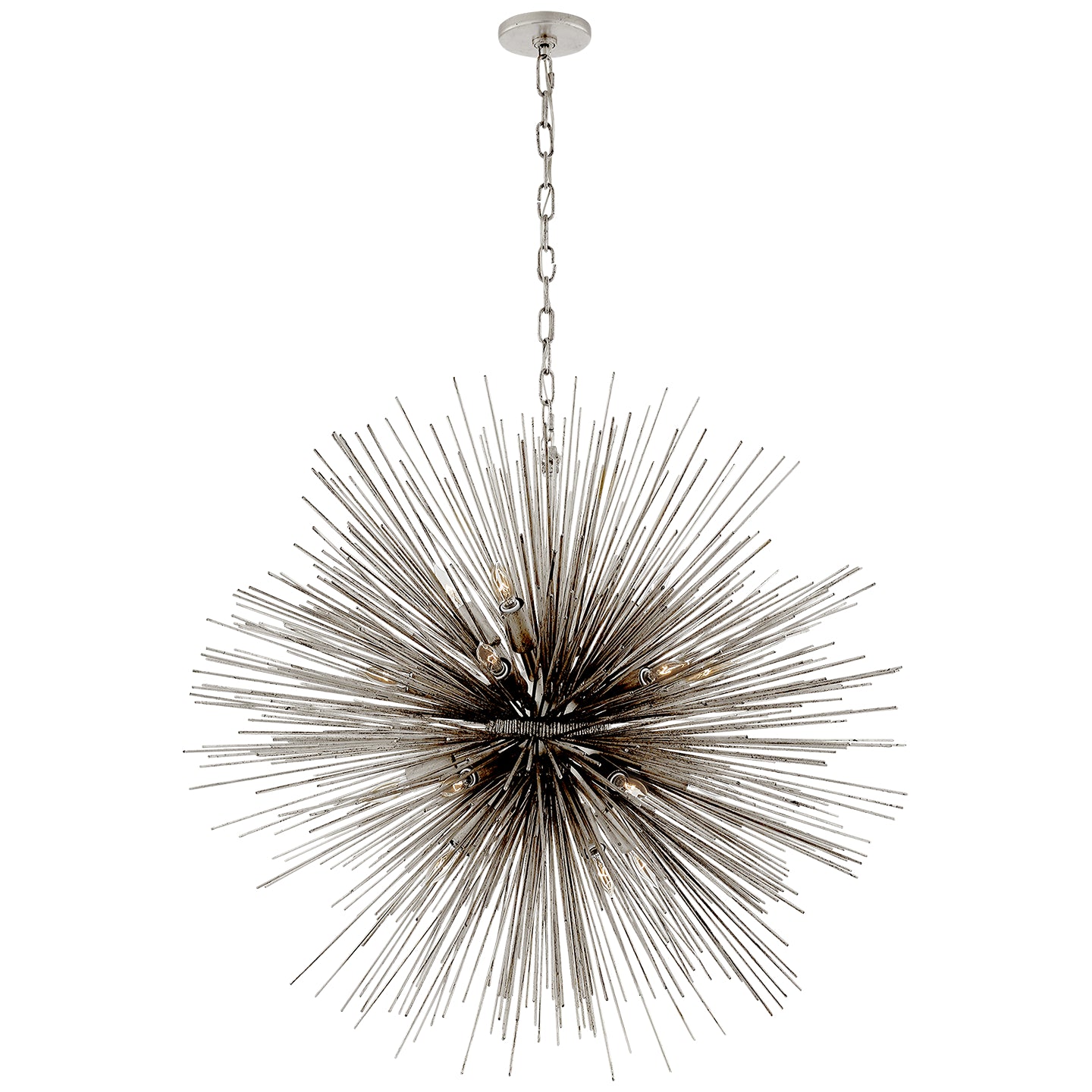 Visual Comfort Signature - KW 5072BSL - 20 Light Chandelier - Strada - Burnished Silver Leaf