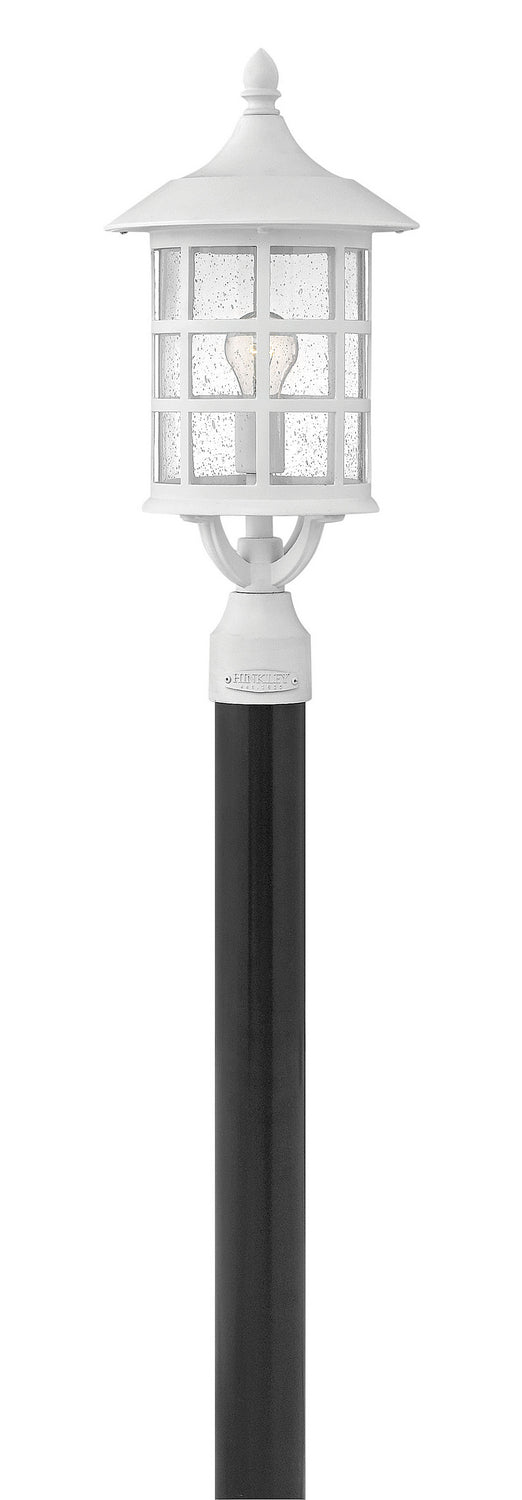 Hinkley - 1801CW - LED Post Top/ Pier Mount - Freeport - Classic White