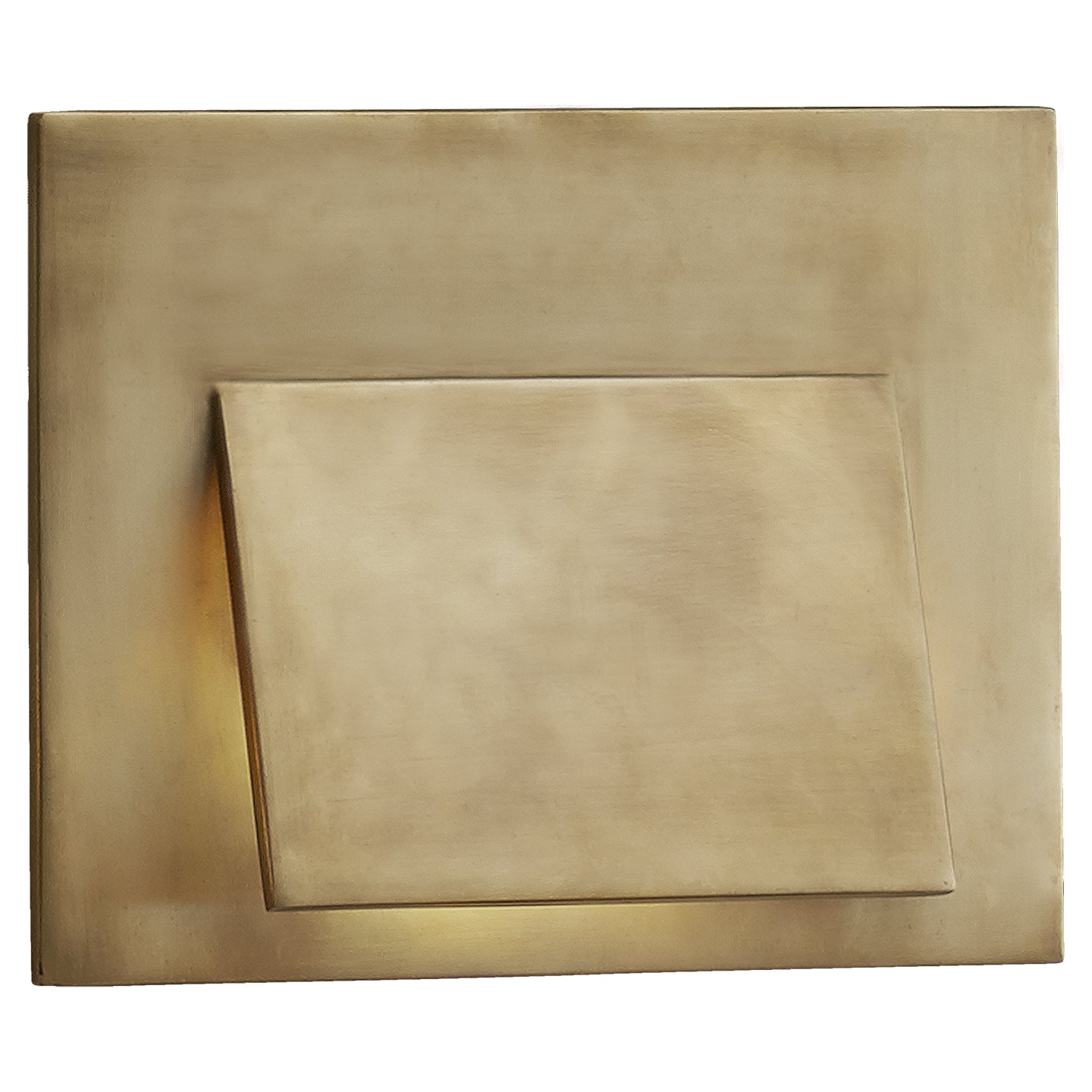 Visual Comfort Signature - KW 2706AB - LED Wall Sconce - Esker - Antique-Burnished Brass
