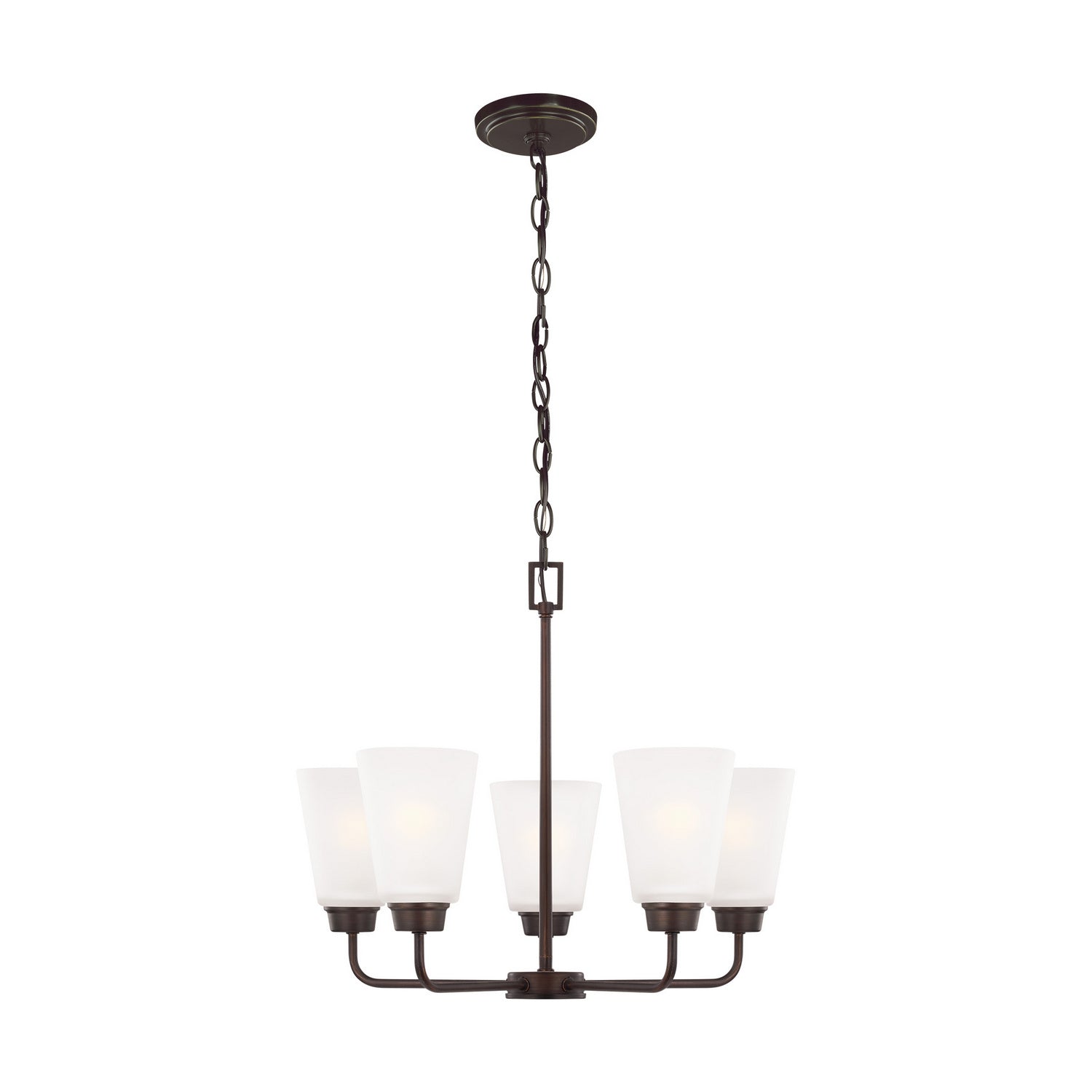 Generation Lighting. - 3115205EN3-710 - Five Light Chandelier - Kerrville - Bronze