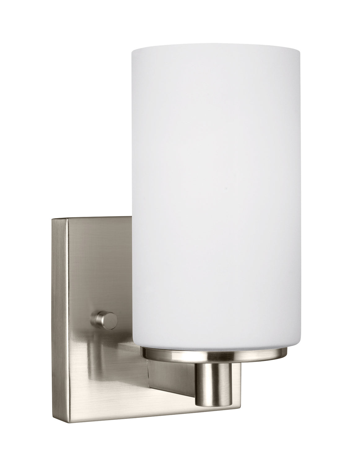 Generation Lighting. - 4139101-962 - One Light Wall / Bath Sconce - Hettinger - Brushed Nickel