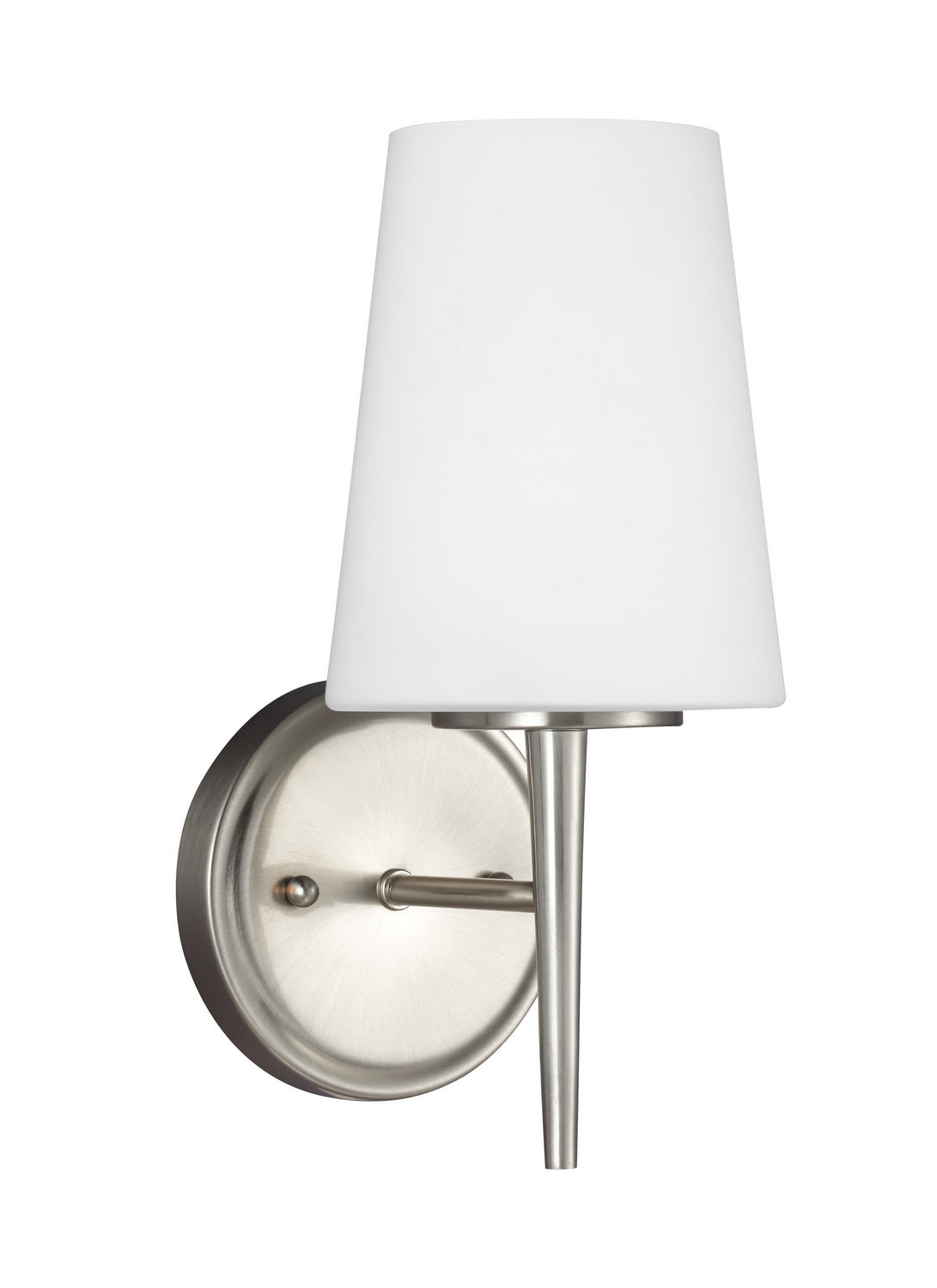 Generation Lighting. - 4140401EN3-962 - One Light Wall / Bath Sconce - Driscoll - Brushed Nickel