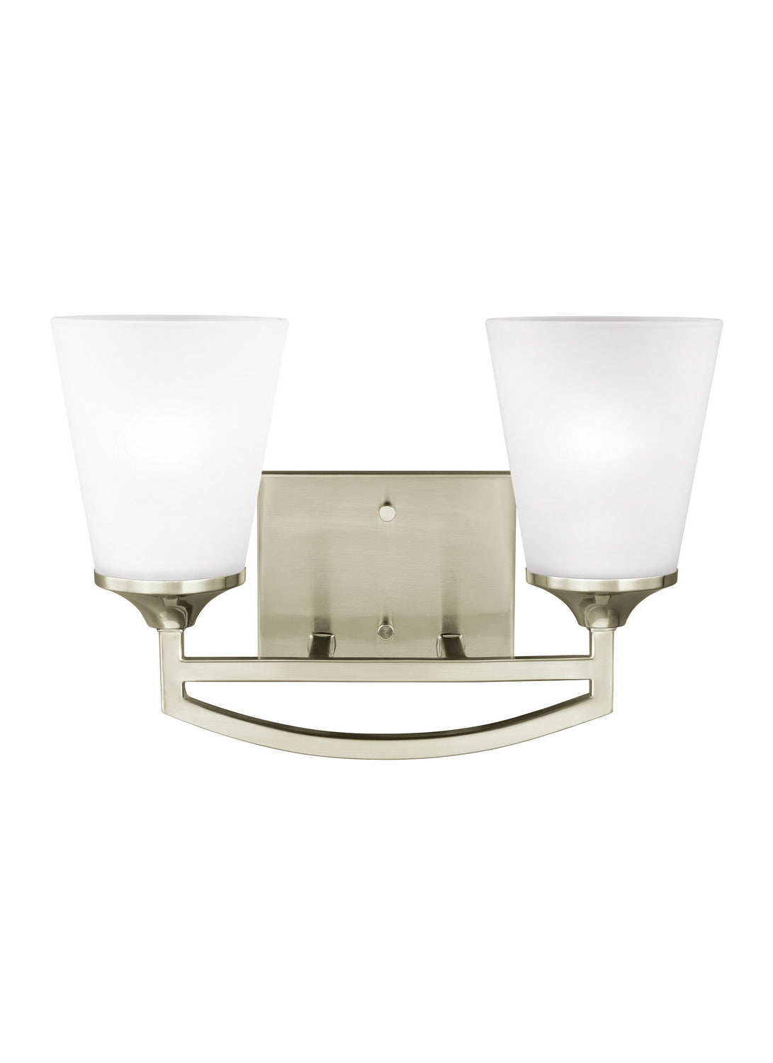 Generation Lighting. - 4424502EN3-962 - Two Light Wall / Bath - Hanford - Brushed Nickel