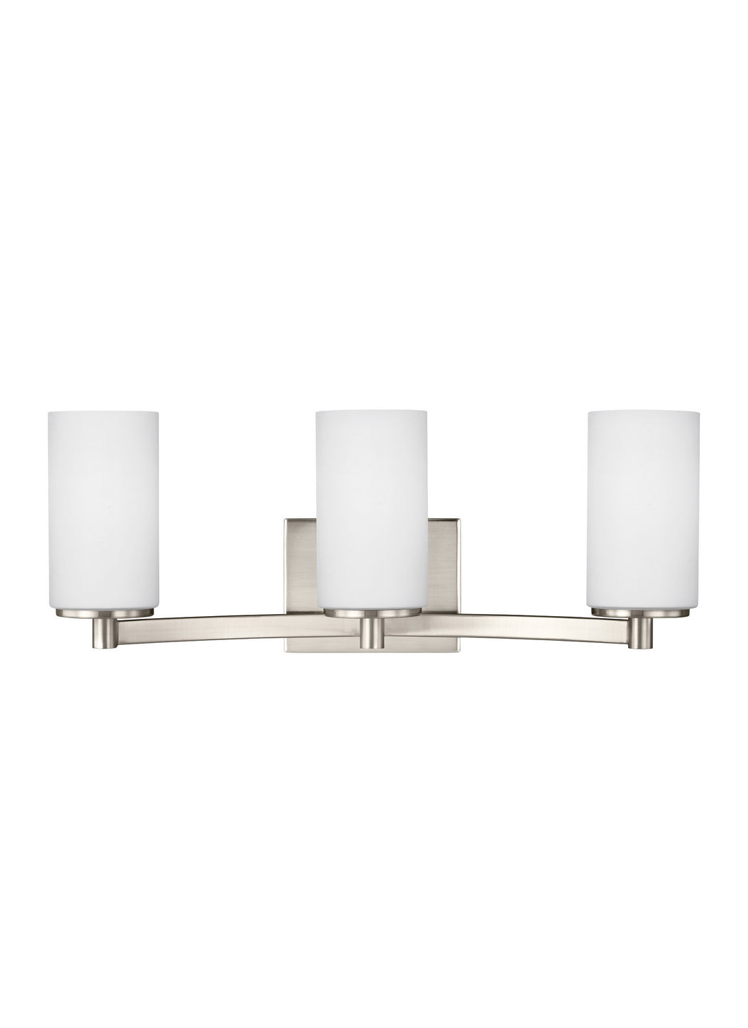 Generation Lighting. - 4439103EN3-962 - Three Light Wall / Bath - Hettinger - Brushed Nickel