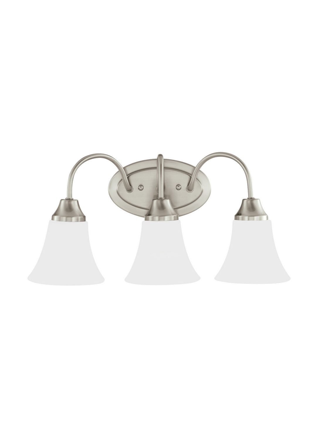 Generation Lighting. - 44807EN3-962 - Three Light Wall / Bath - Holman - Brushed Nickel