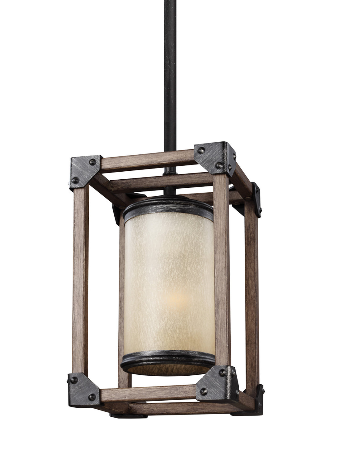 Generation Lighting. - 6113301EN3-846 - One Light Mini-Pendant - Dunning - Stardust