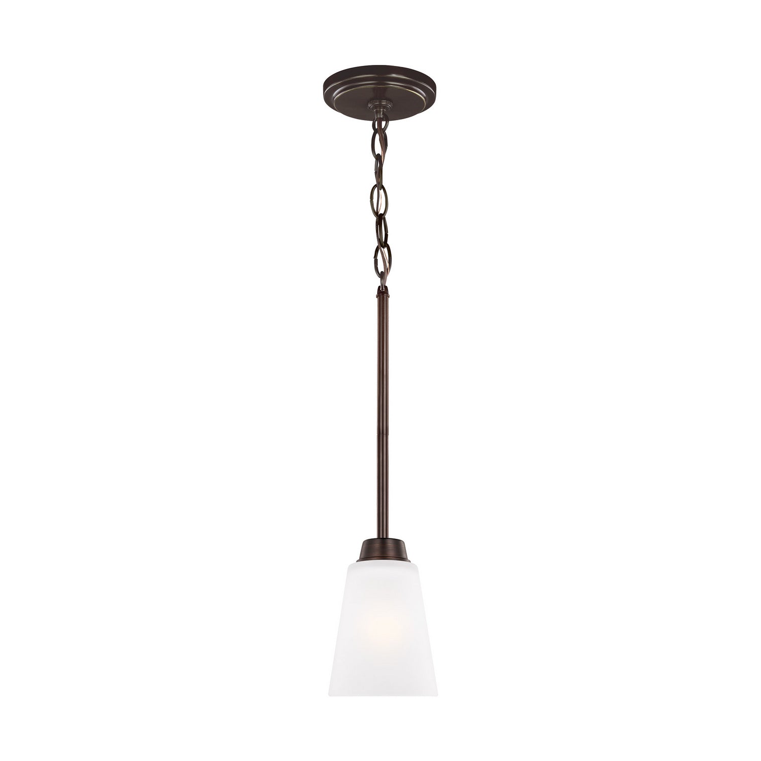 Generation Lighting. - 6115201EN3-710 - One Light Mini-Pendant - Kerrville - Bronze