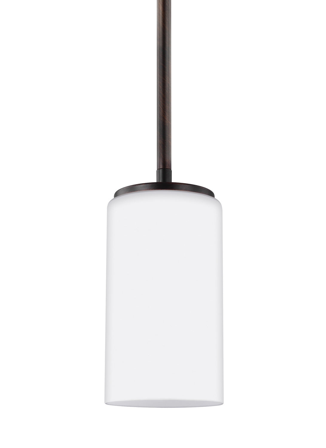 Generation Lighting. - 6124601-710 - One Light Mini-Pendant - Hettinger - Bronze