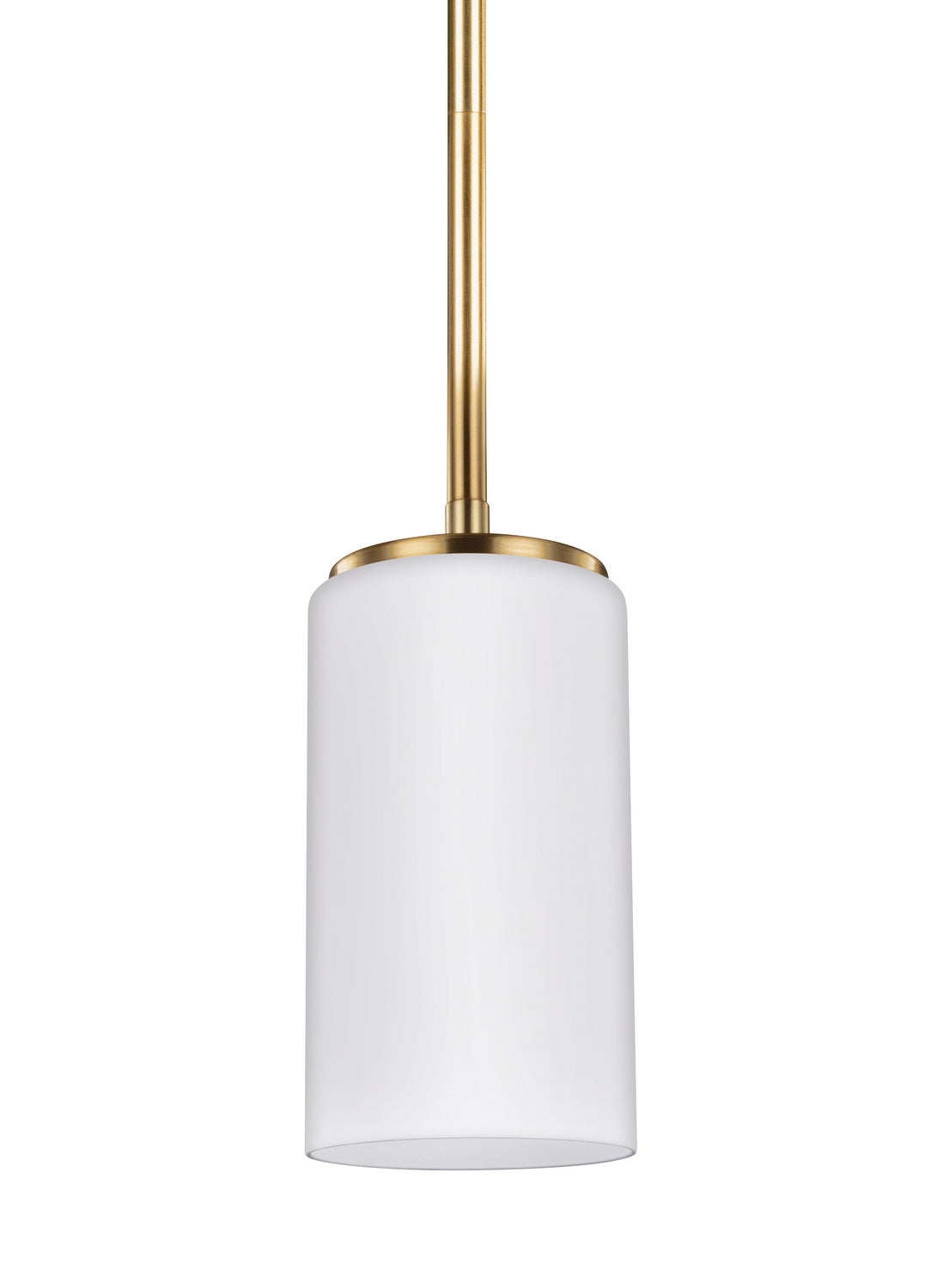 Generation Lighting. - 6124601-848 - One Light Mini-Pendant - Alturas - Satin Brass