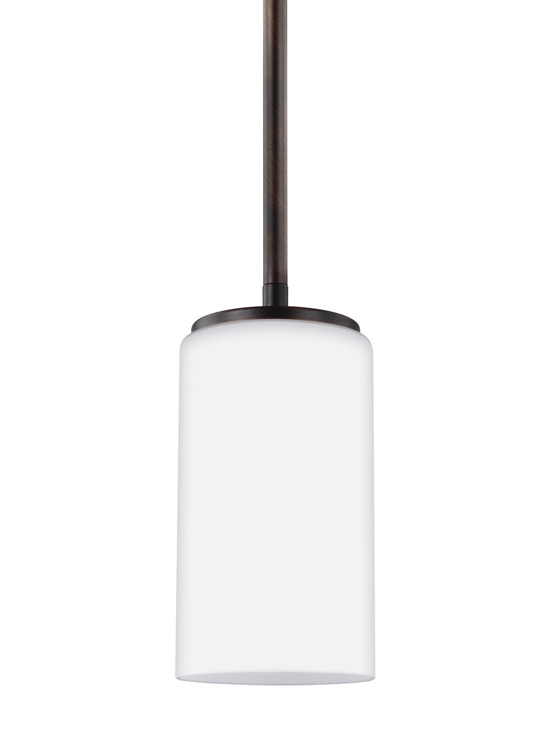 Generation Lighting. - 6124601EN3-710 - One Light Mini-Pendant - Hettinger - Bronze