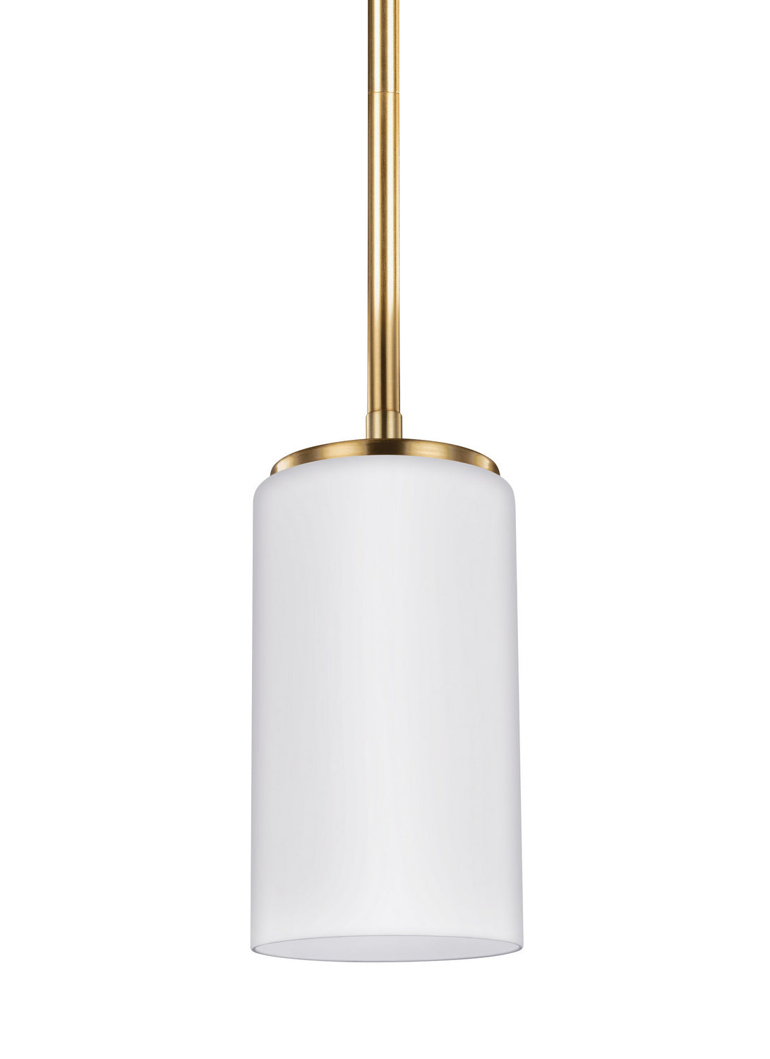 Generation Lighting. - 6124601EN3-848 - One Light Mini-Pendant - Alturas - Satin Brass