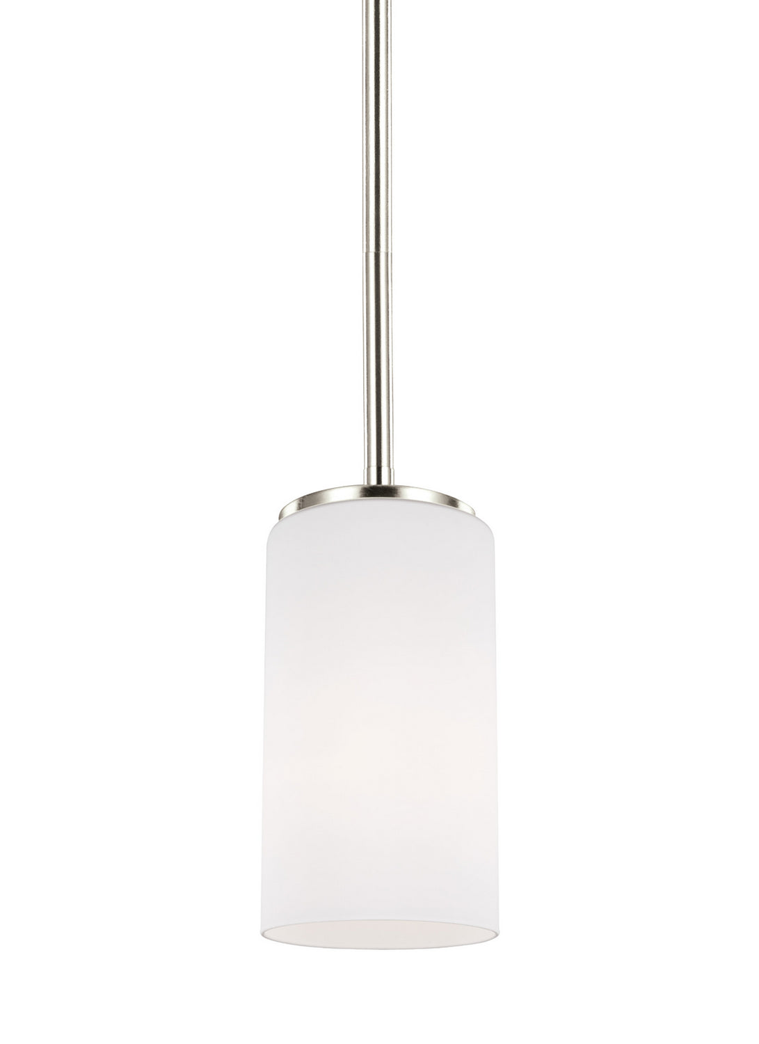 Generation Lighting. - 6124601EN3-962 - One Light Mini-Pendant - Alturas - Brushed Nickel