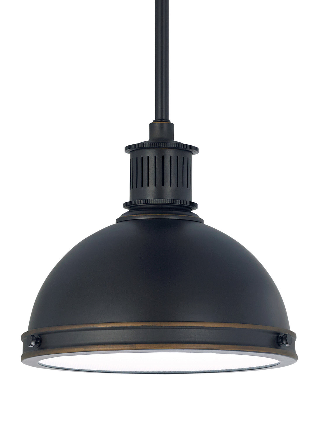 Generation Lighting. - 65085EN3-715 - One Light Pendant - Pratt Street Metal - Autumn Bronze