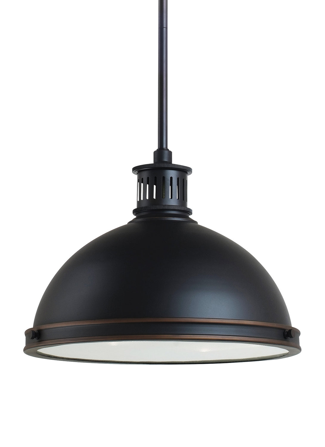 Generation Lighting. - 65086EN3-715 - Two Light Pendant - Pratt Street Metal - Autumn Bronze