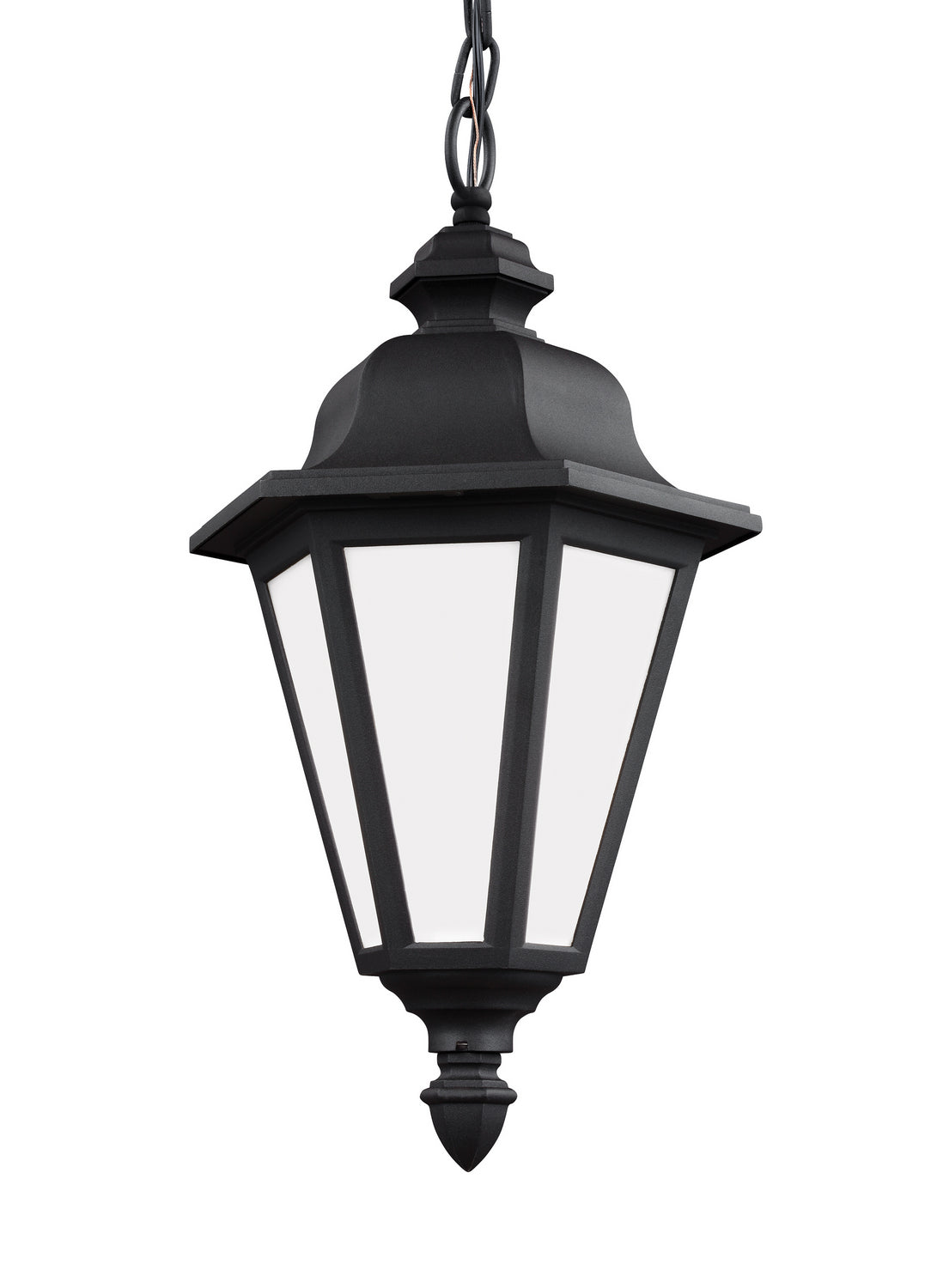 Generation Lighting. - 69025-12 - One Light Outdoor Pendant - Brentwood - Black