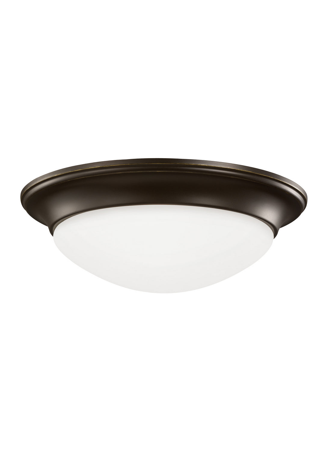 Generation Lighting. - 75435EN3-710 - Two Light Flush Mount - Nash - Bronze