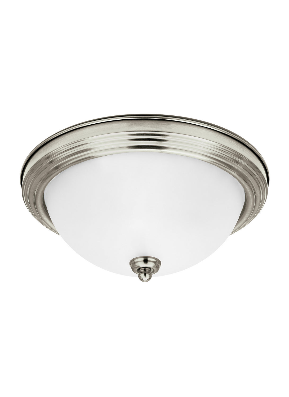 Generation Lighting. - 77063EN3-962 - One Light Flush Mount - Geary - Brushed Nickel