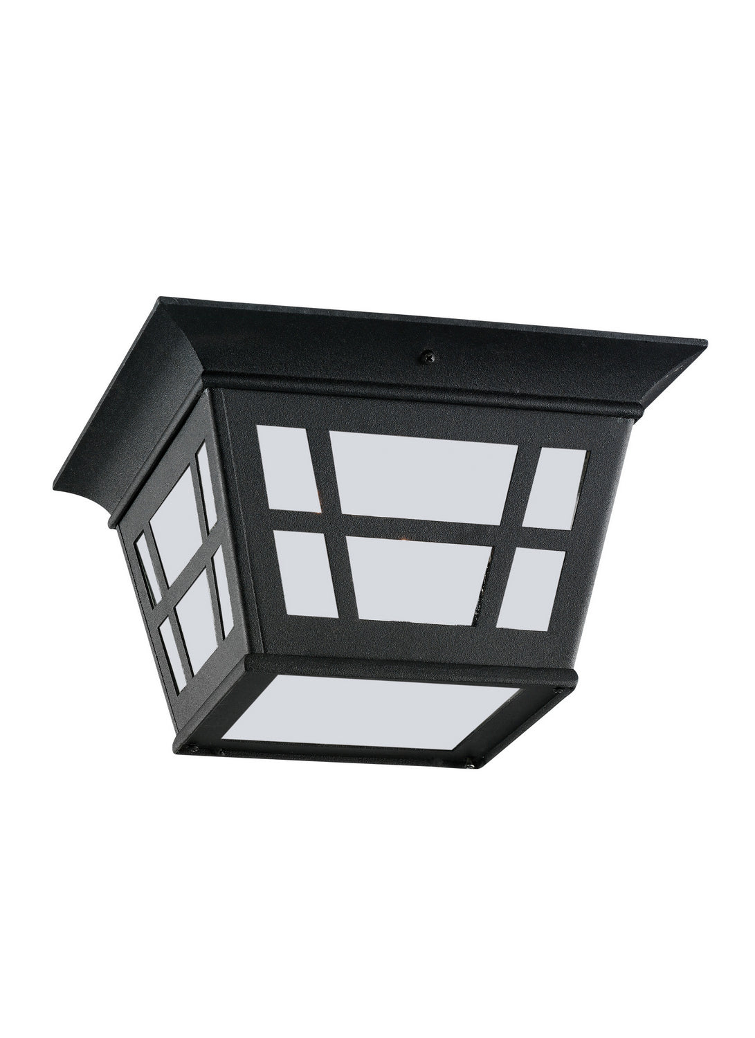 Generation Lighting. - 79131EN3-12 - Two Light Outdoor Flush Mount - Herrington - Black