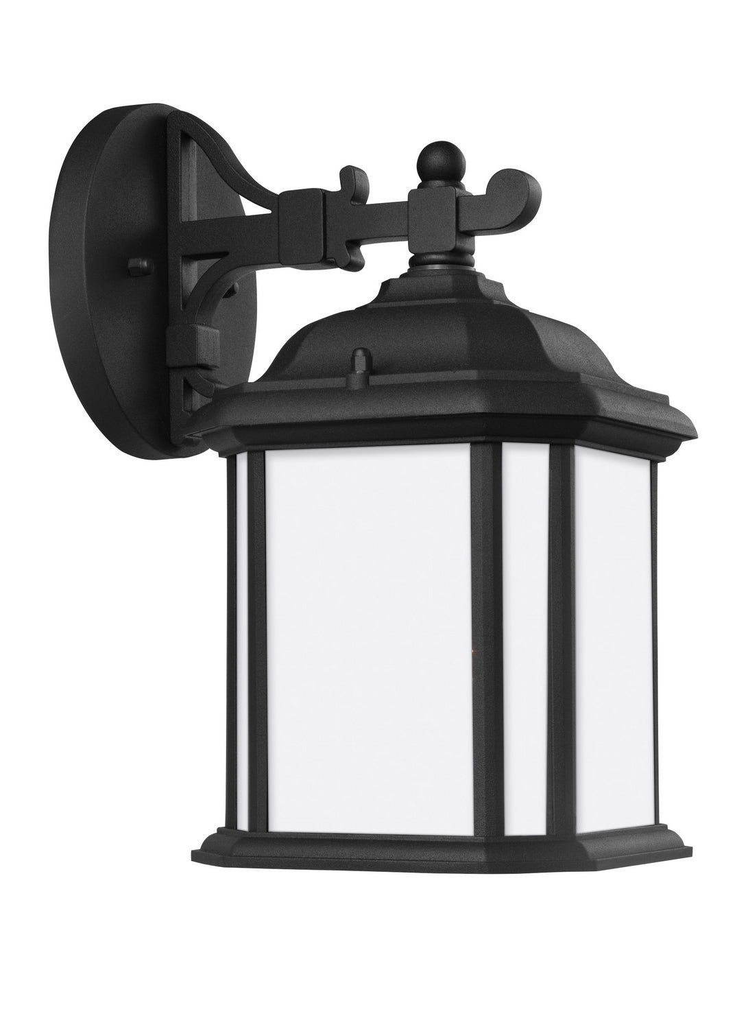 Generation Lighting. - 84529EN3-12 - One Light Outdoor Wall Lantern - Kent - Black