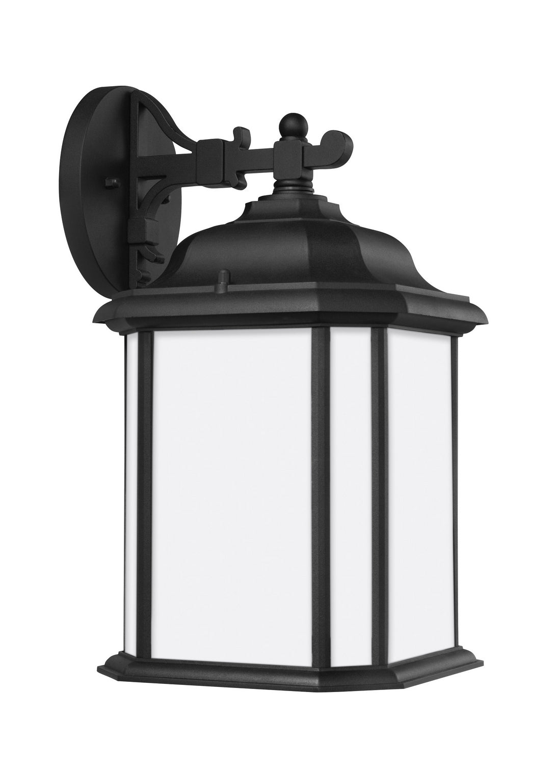 Generation Lighting. - 84531EN3-12 - One Light Outdoor Wall Lantern - Kent - Black