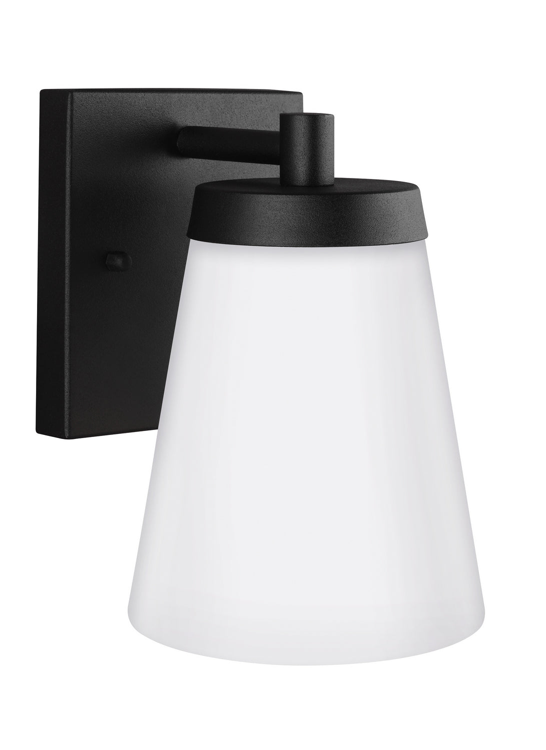 Generation Lighting. - 8538601-12 - One Light Outdoor Wall Lantern - Renville - Black