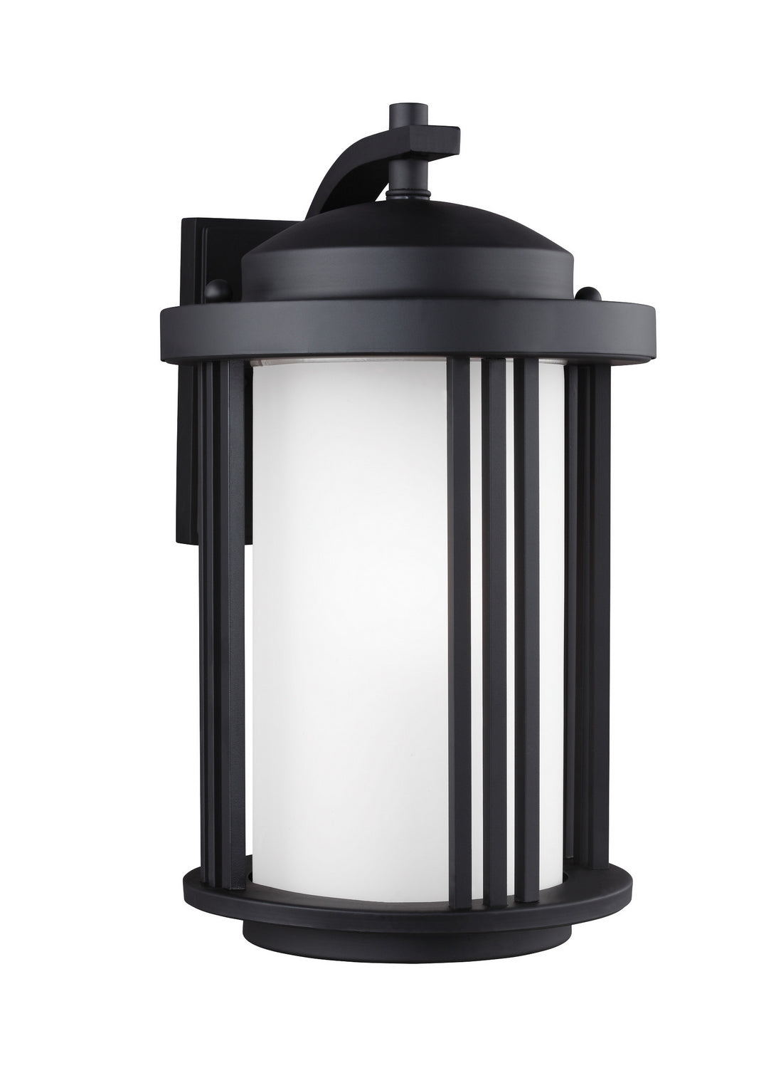 Generation Lighting. - 8747901EN3-12 - One Light Outdoor Wall Lantern - Crowell - Black