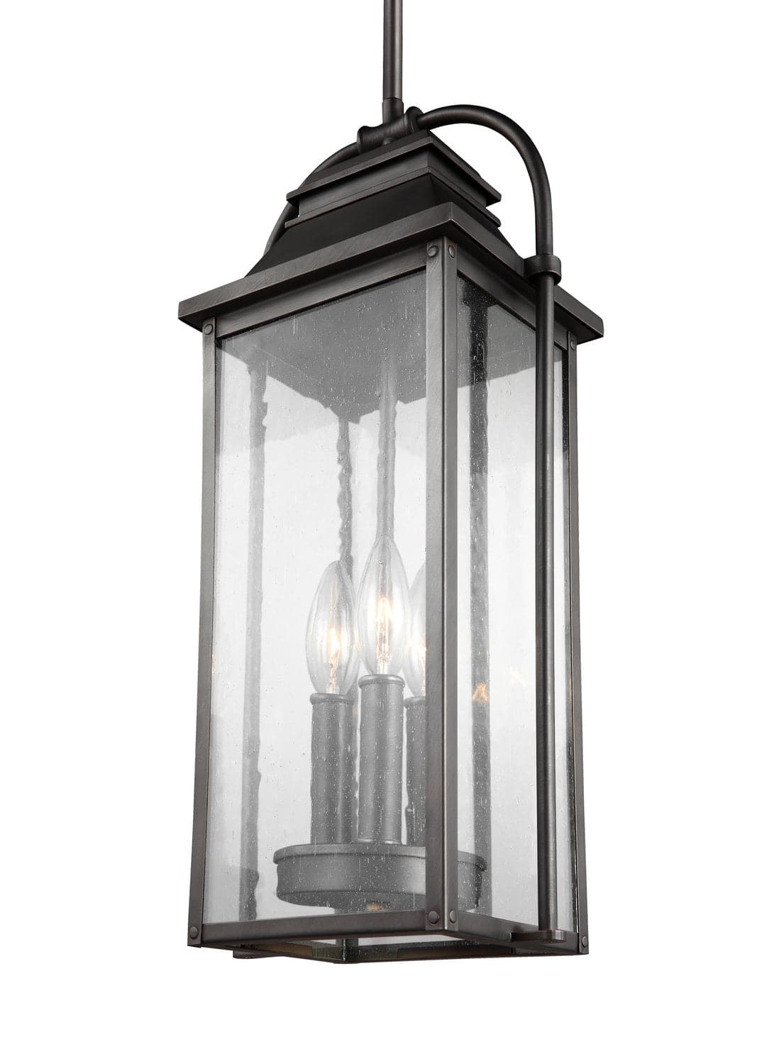 Visual Comfort Studio - OL13209ANBZ - Three Light Pendant - Wellsworth - Antique Bronze