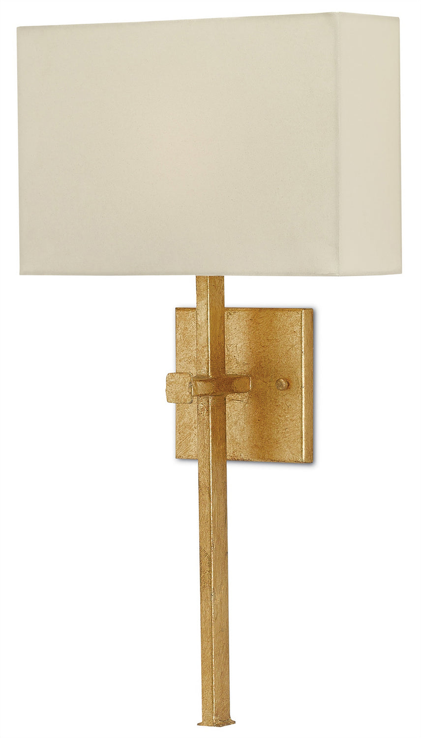 One Light Wall Sconce from the Ashdown collection in Antique Gold Leaf finish