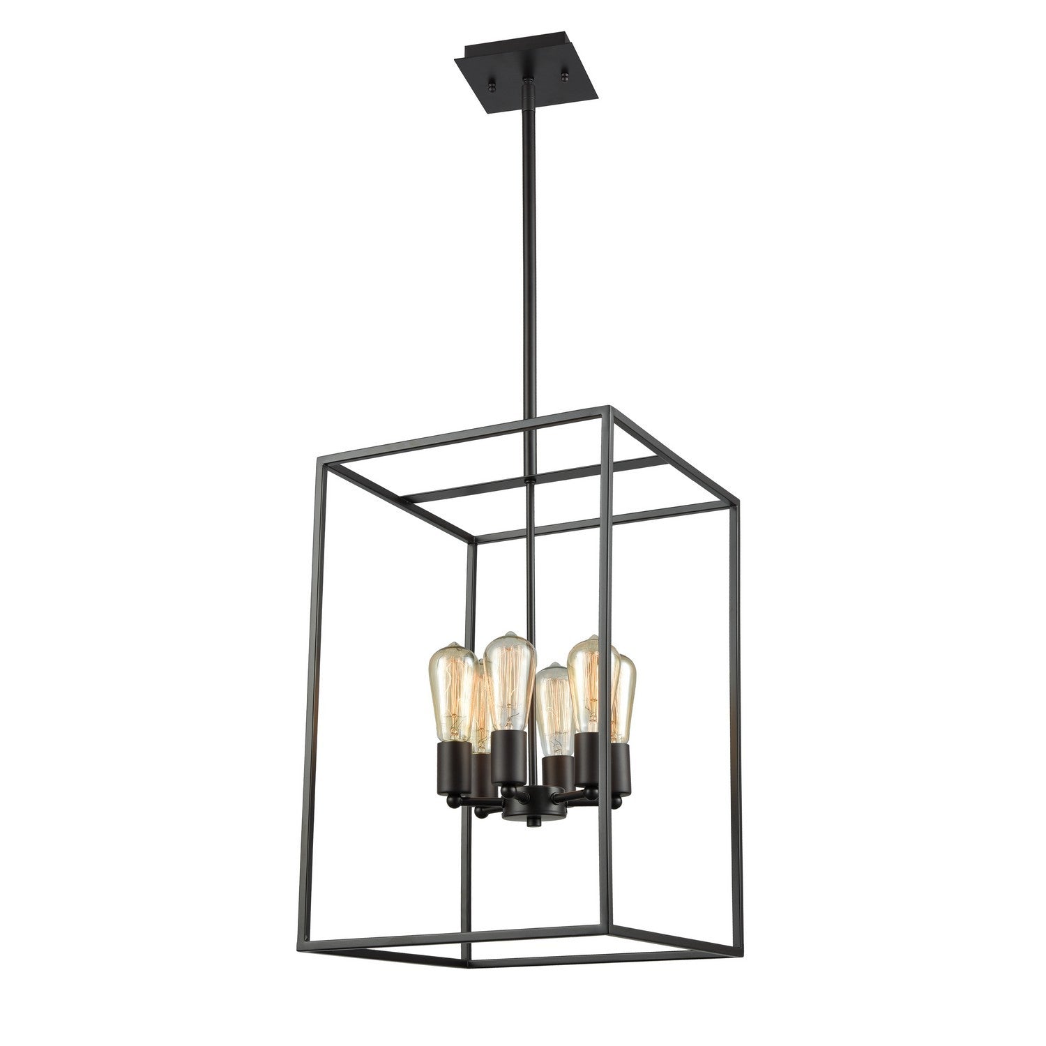 ELK Home - CN15861 - Six Light Chandelier - Williamsport - Oil Rubbed Bronze