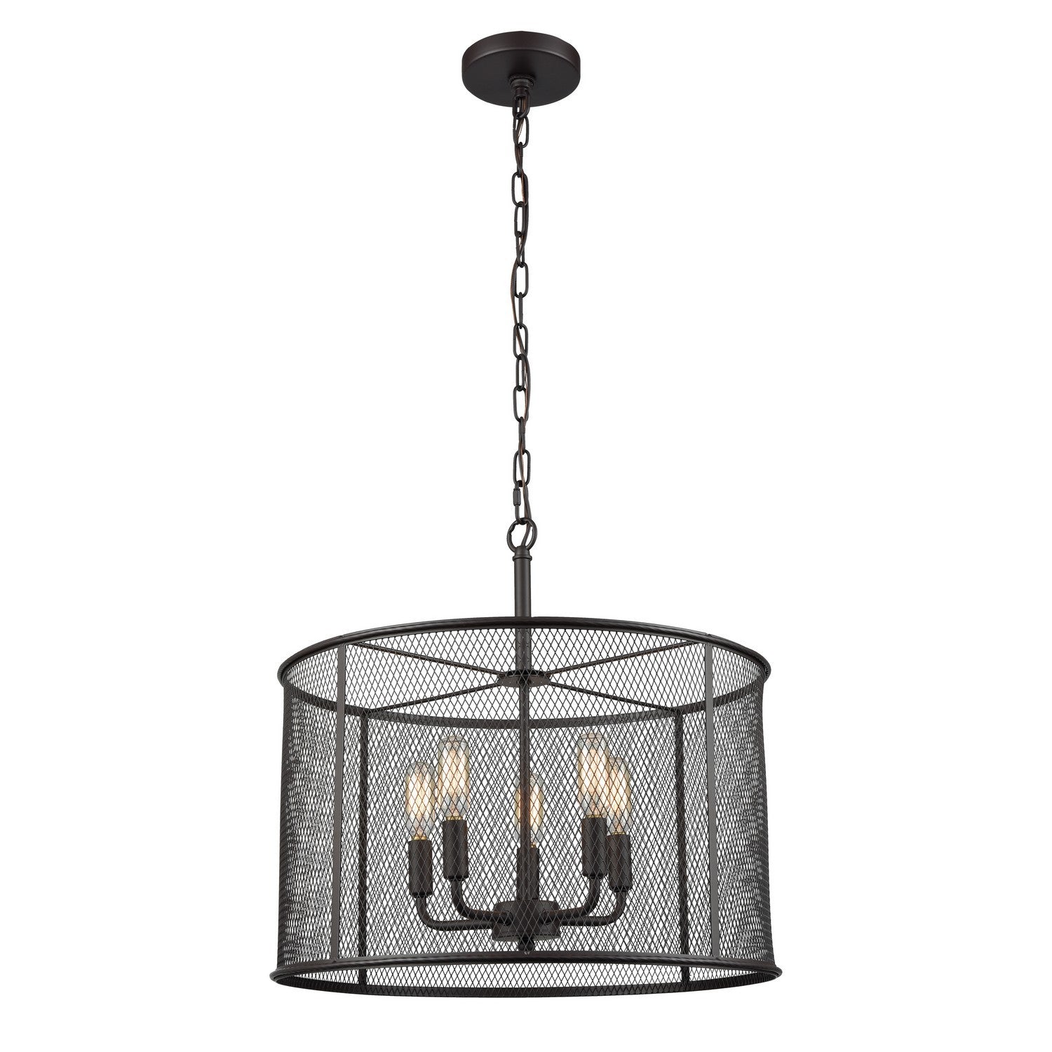 ELK Home - CN250541 - Five Light Chandelier - Williamsport - Oil Rubbed Bronze