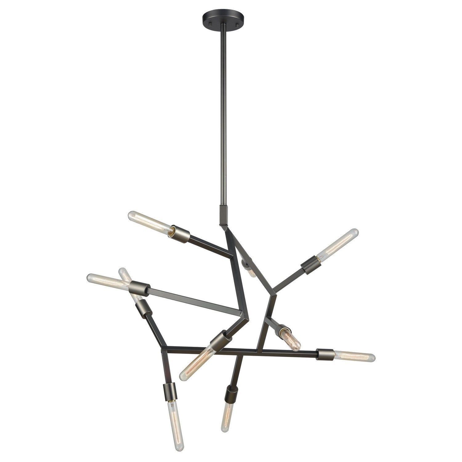 ELK Home - 11859/10 - Ten Light Chandelier - Free Form - Dark Graphite