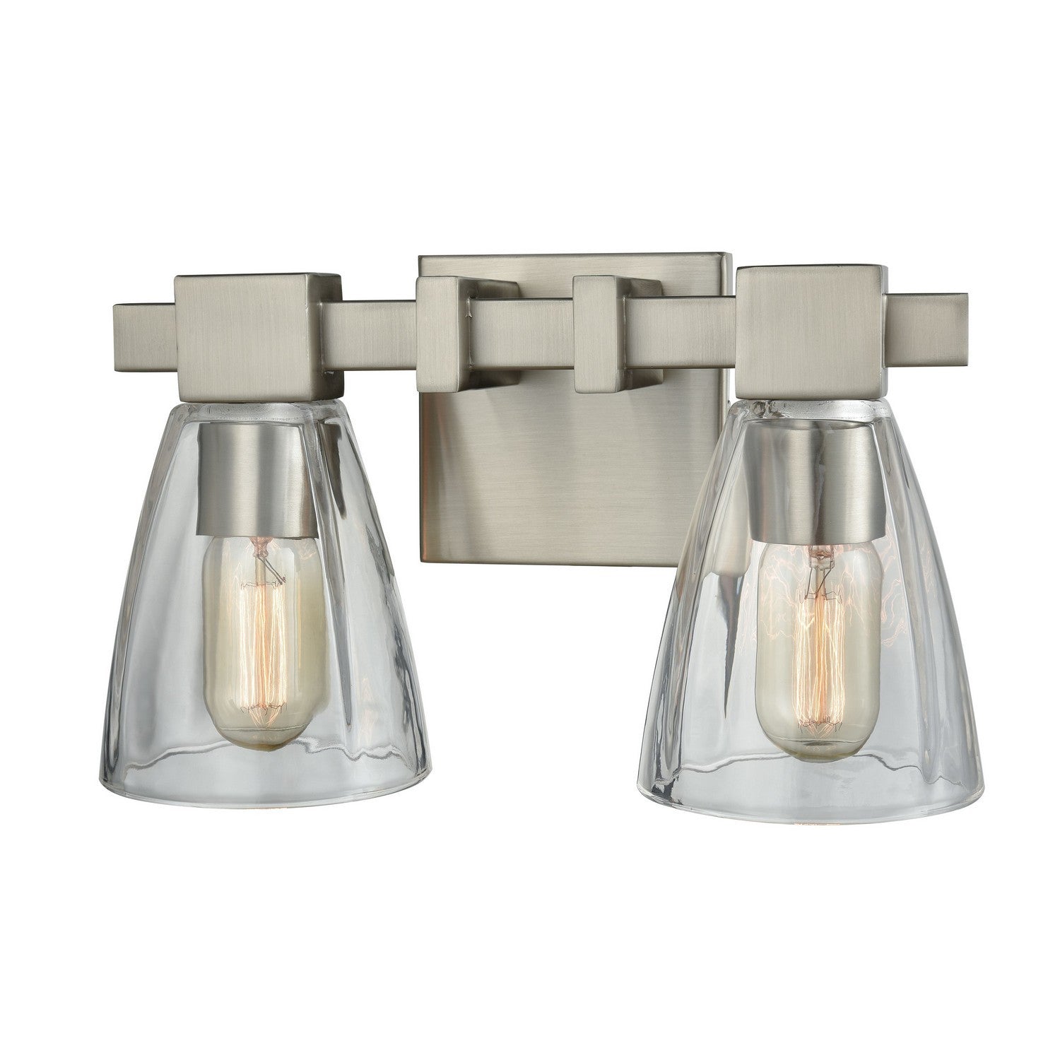 ELK Home - 11981/2 - Two Light Vanity - Ensley - Satin Nickel