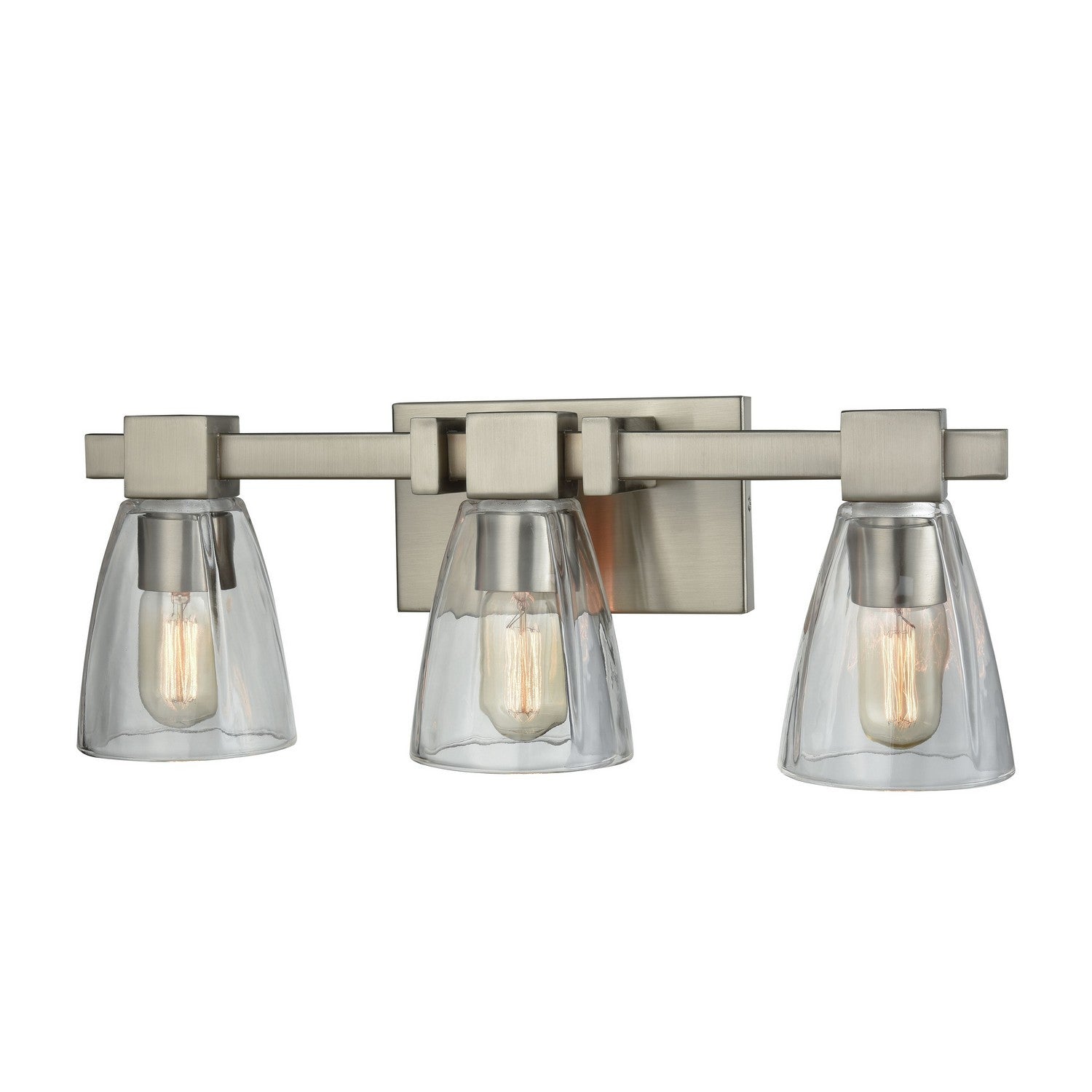 ELK Home - 11982/3 - Three Light Vanity - Ensley - Satin Nickel