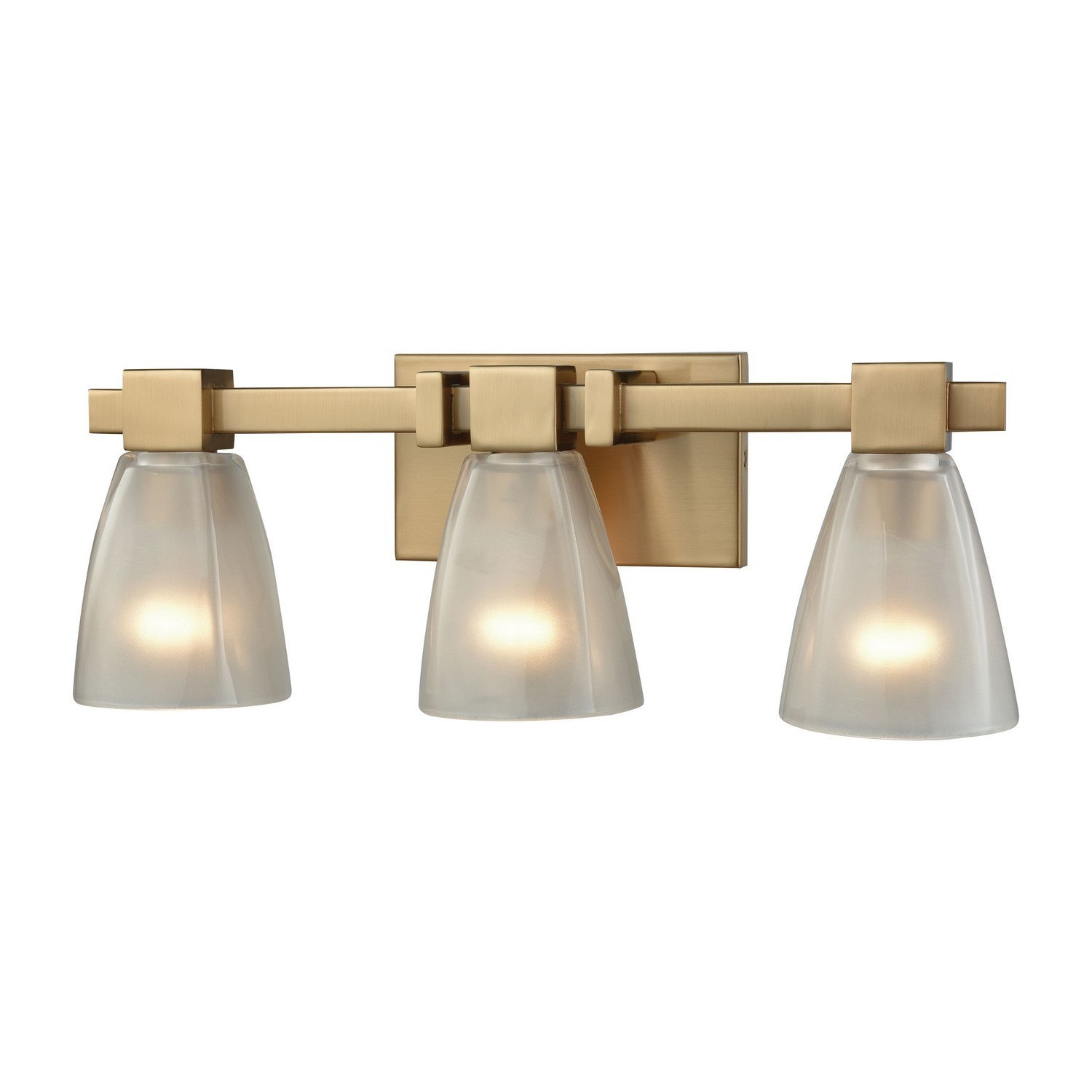 ELK Home - 11992/3 - Three Light Vanity - Ensley - Satin Brass