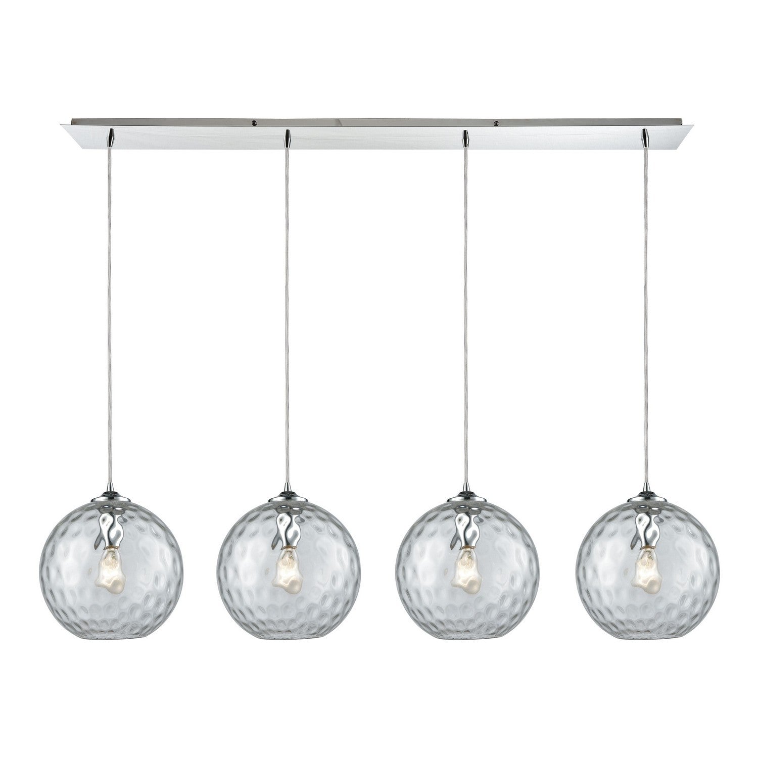 ELK Home - 31380/4LP-CLR - Four Light Pendant - Watersphere - Polished Chrome