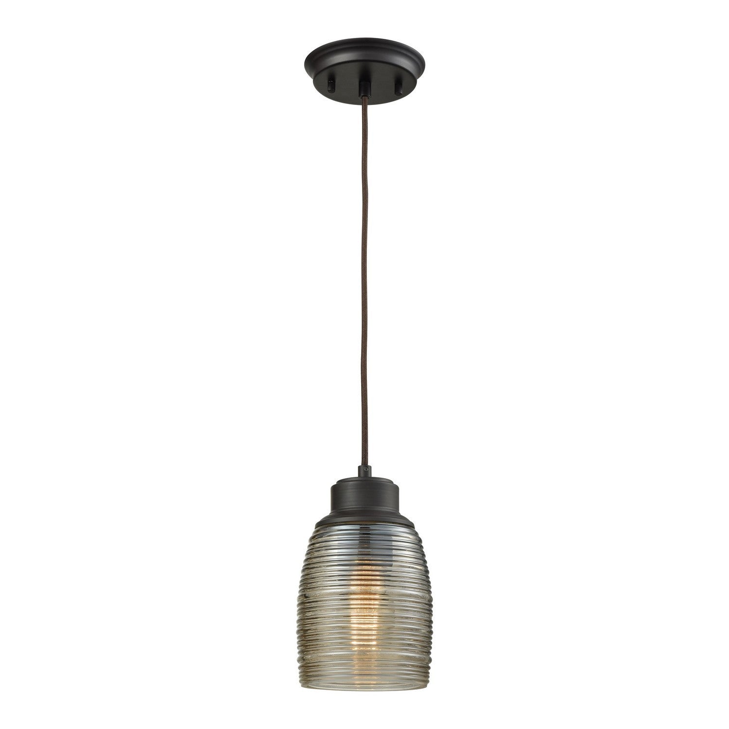 ELK Home - 46216/1 - One Light Mini Pendant - Muncie - Oil Rubbed Bronze