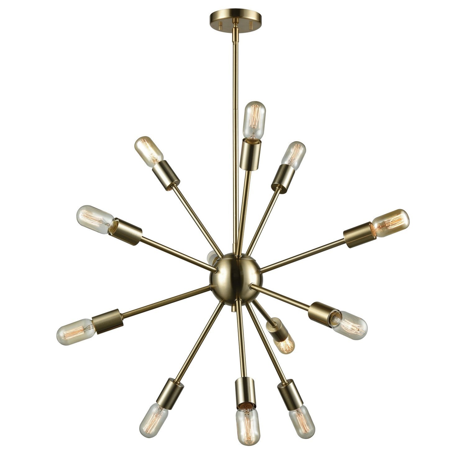 ELK Home - 46244/12 - 12 Light Chandelier - Delphine - Satin Brass