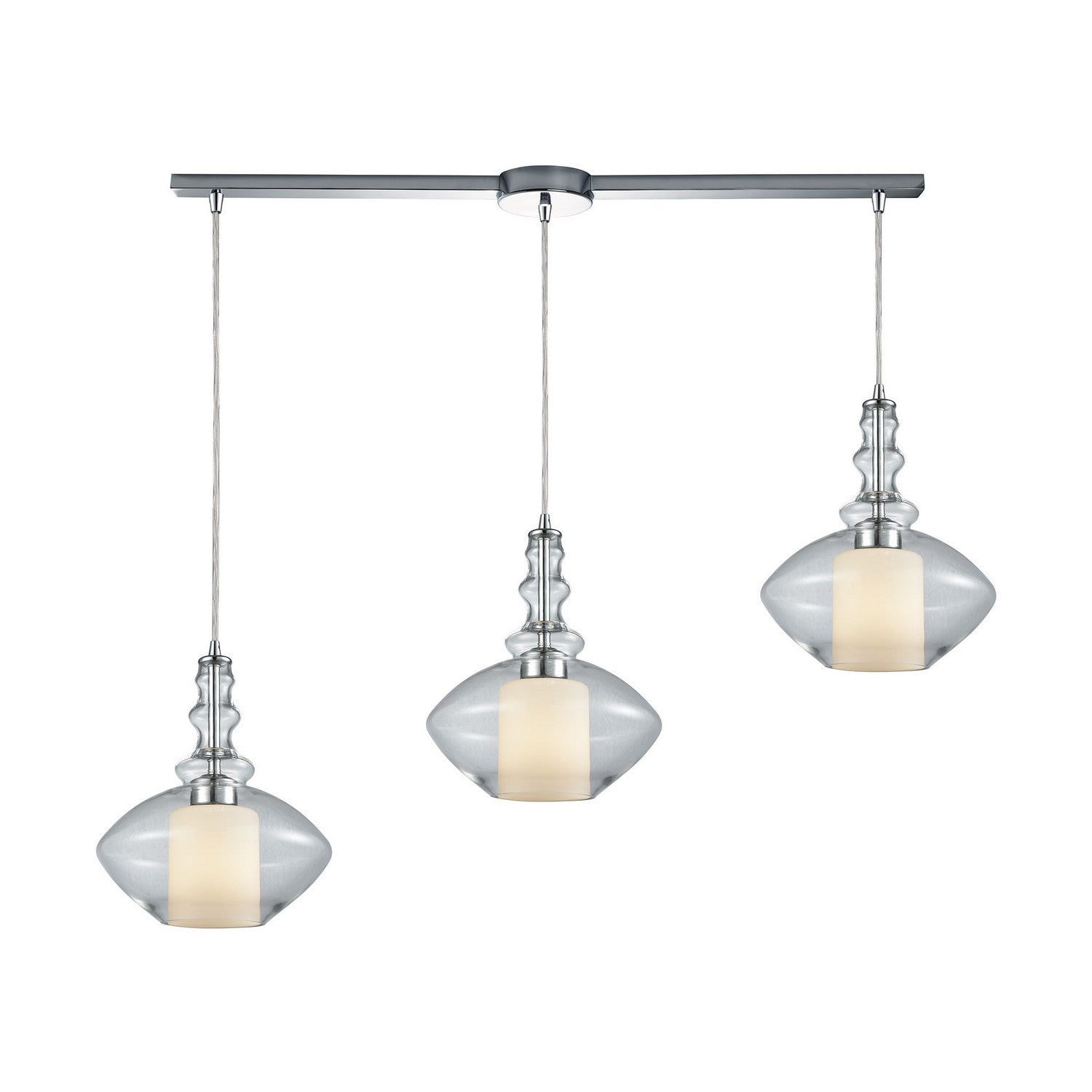 ELK Home - 56500/3L - Three Light Pendant - Alora - Polished Chrome