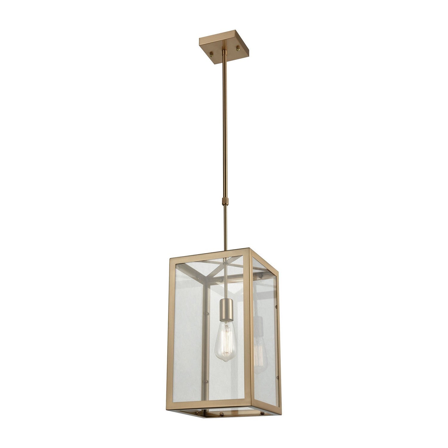 ELK Home - 63081-1 - One Light Chandelier - Parameters - Satin Brass