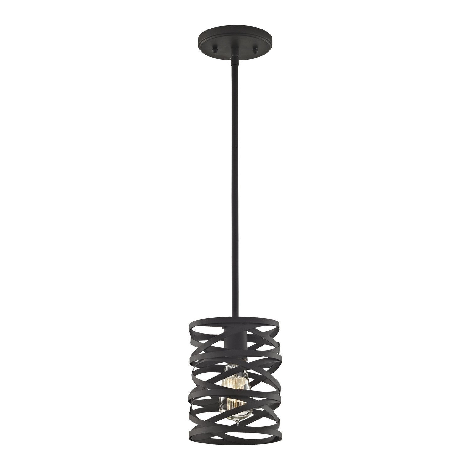 ELK Home - 81184/1 - One Light Mini Pendant - Vorticy - Oil Rubbed Bronze