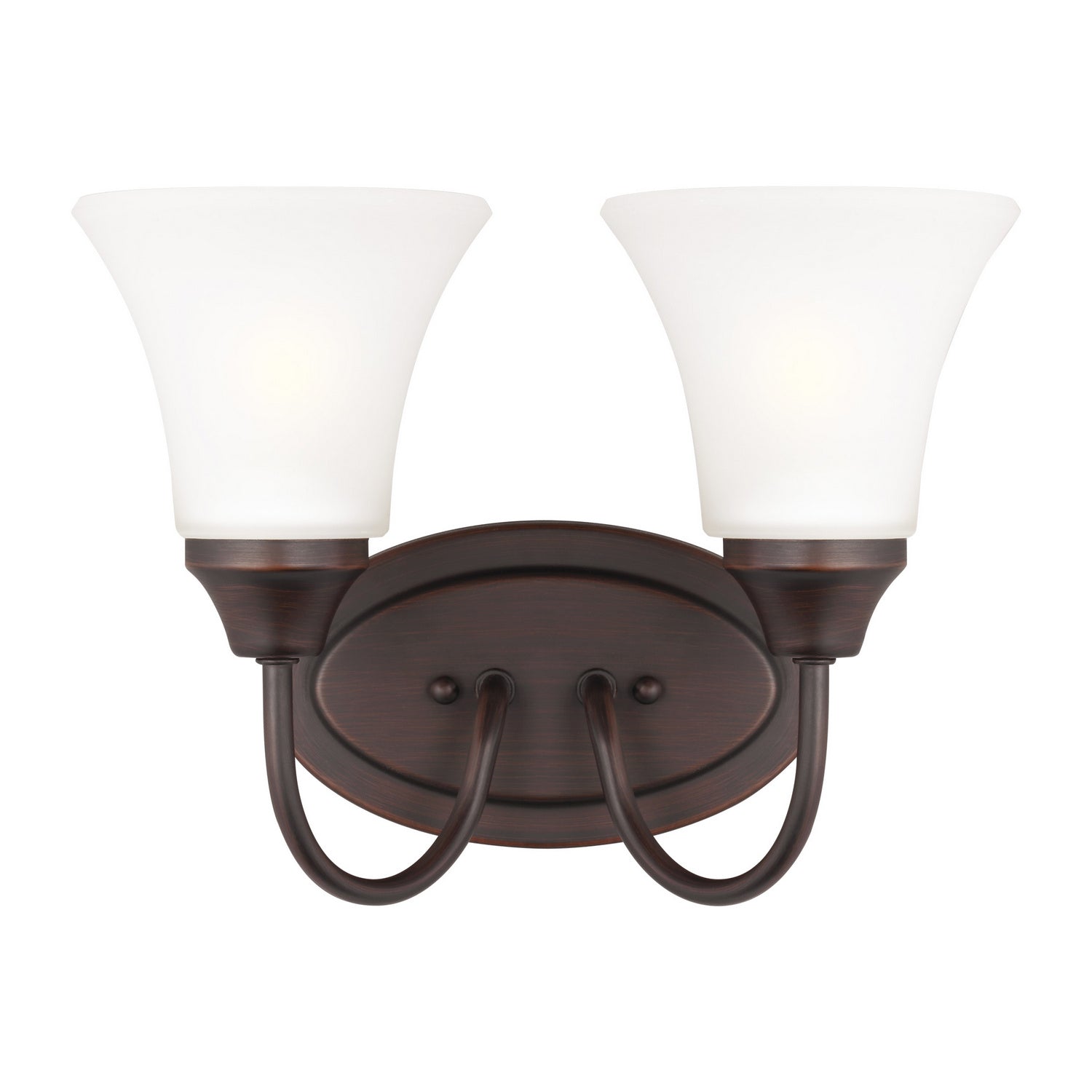 Generation Lighting. - 44806EN3-710 - Two Light Wall / Bath - Holman - Bronze