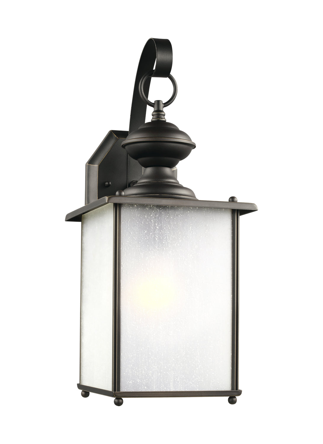 Generation Lighting. - 84580-71 - One Light Outdoor Wall Lantern - Jamestowne - Antique Bronze